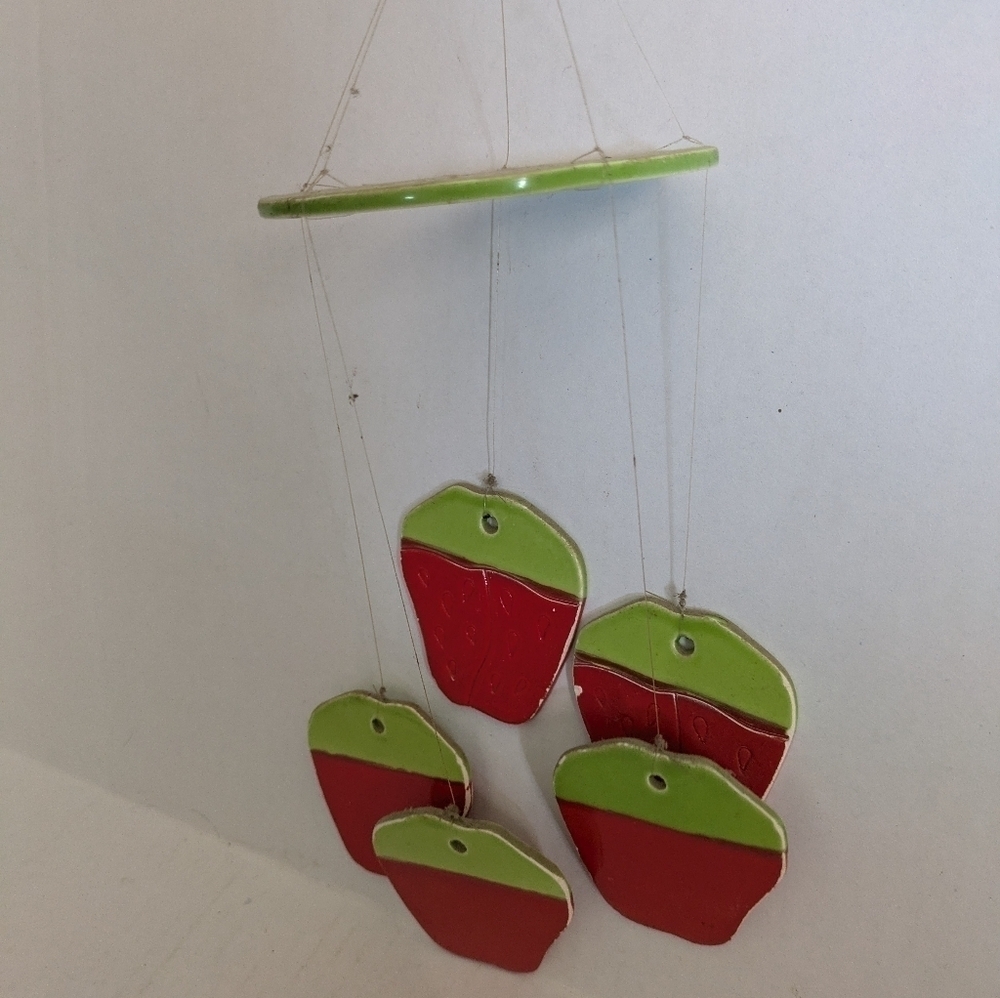 Vintage Strawberry wind chimes